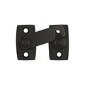 Patioplus 0.87 in. Shutter Bar - Door Latch; Oil Rubbed Bronze - Solid Brass PA947254